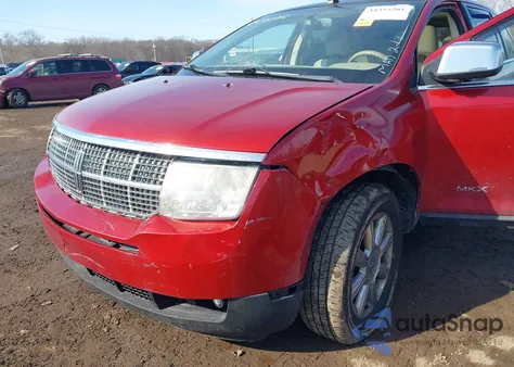 2007 Lincoln Mkx z USA, uszkodzony, nr VIN 2LMDU88C77BJ33530